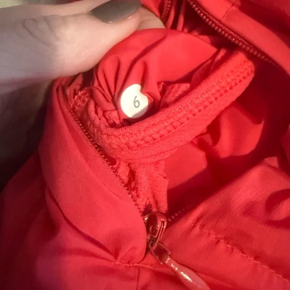 Red Puffer Vest - Picture 3 of 3